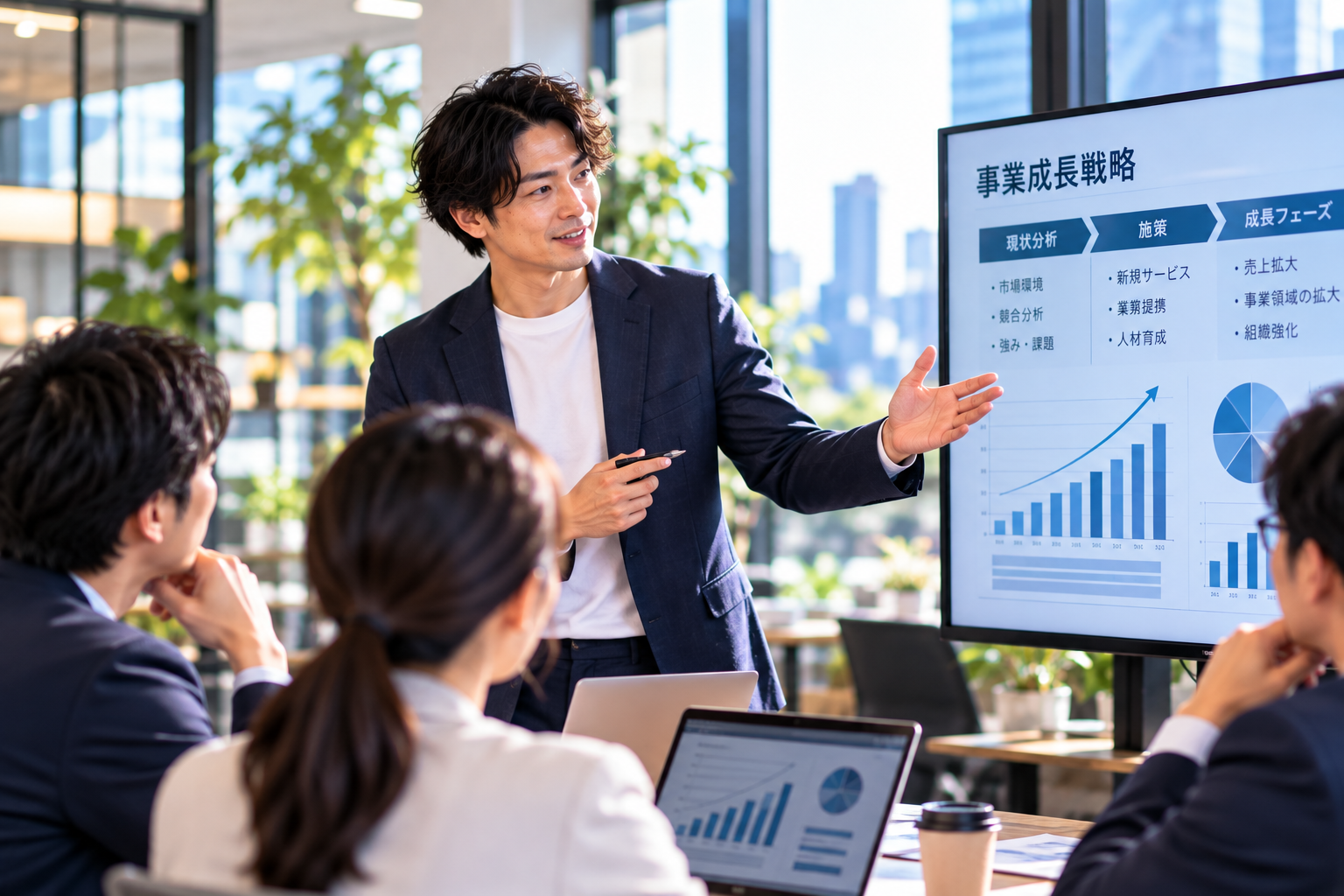 事業成長戦略を語る会議
